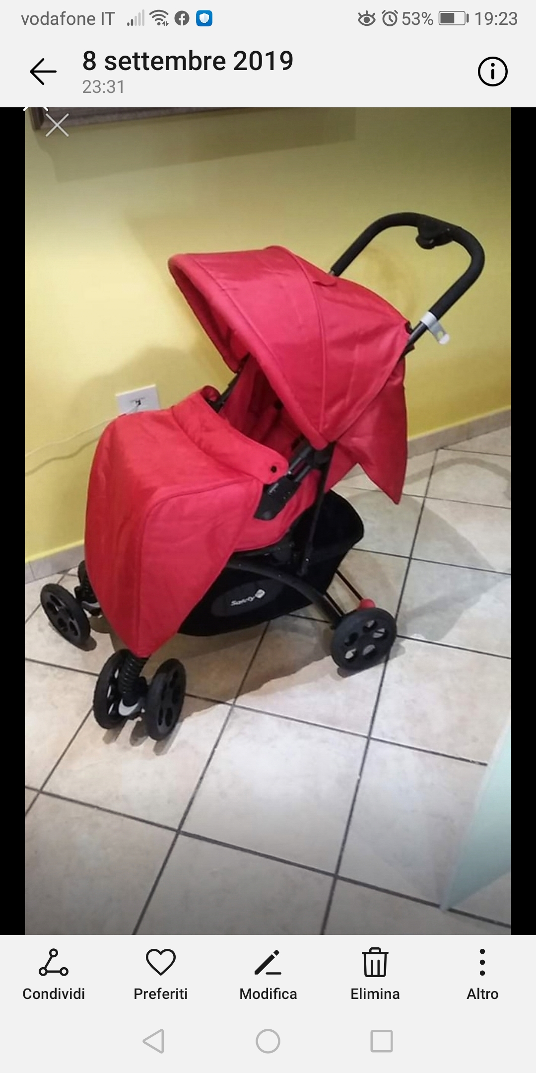 Trio safety 3in1 con copri gambe e copri pioggia 