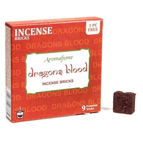 Incenso Mattoncini Dragons Blood