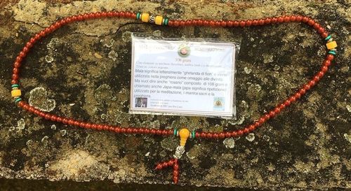 Collana Mala in Agata Rossa