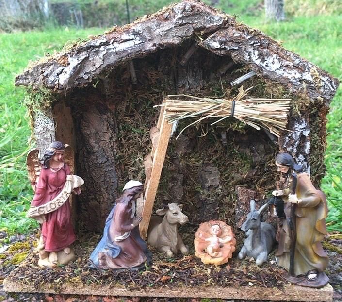 Presepe Capanna Legno NPre13