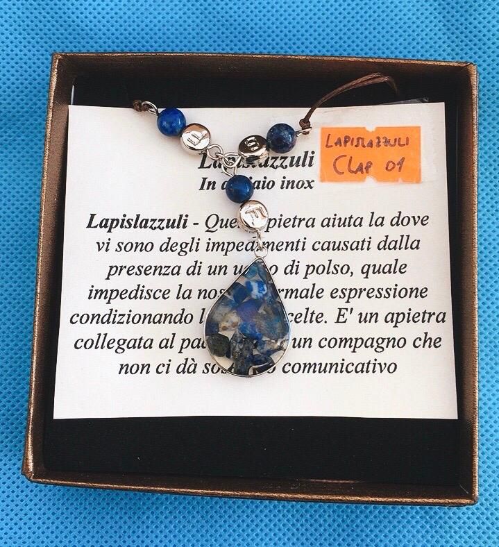 Collana Ciondolo Lapislazzuli CLap01