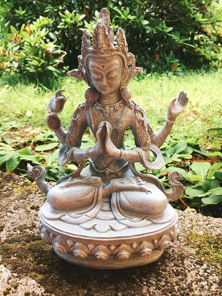 Statua Buddha Compassione Cenresing 0125