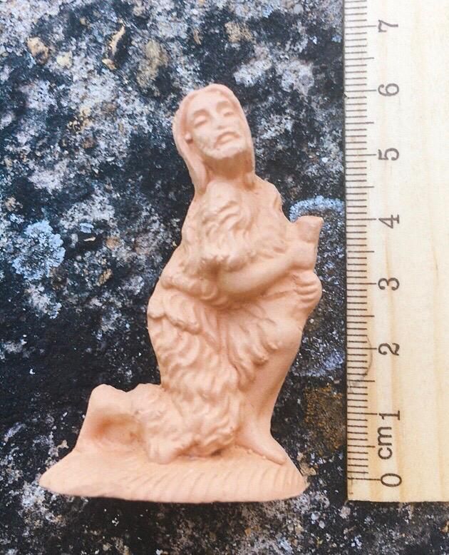 Statuetta Presepe Terracotta Viandante NPTe16