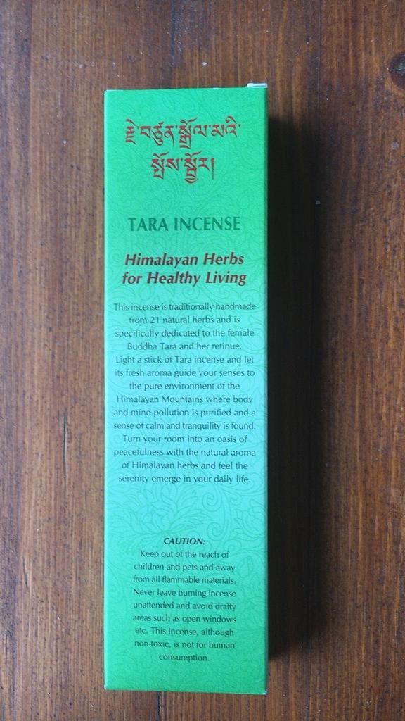 Incenso tara Himalayan Herbs Gan05