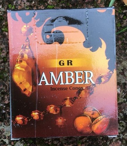 Incenso Coni Amber GR49