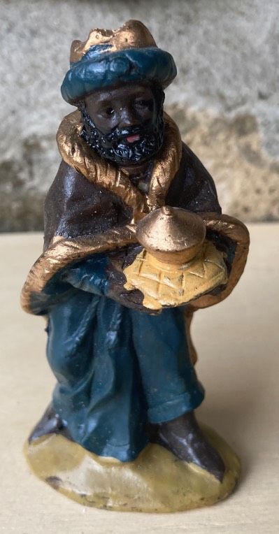 Statuetta Presepe Melchiorre ( NSta97 )