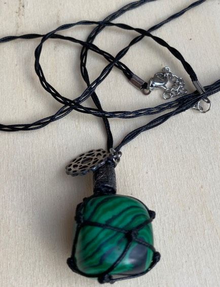 Collana Malachite Chakra ( CMal02 )