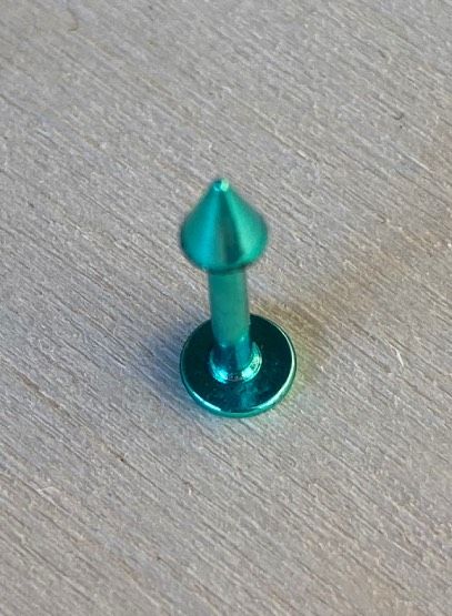 Piercing Labret Verde ( PLab30 )