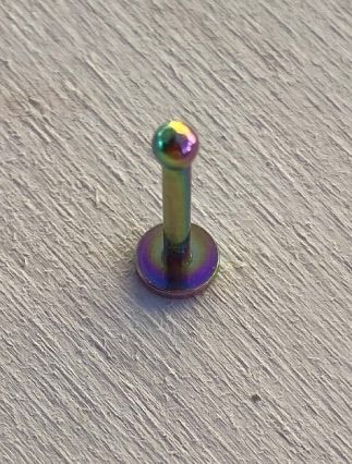 Piercing Labret Cromato ( PLab38 )