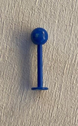 Piercing Labret Blu Pastello ( PLab40 )