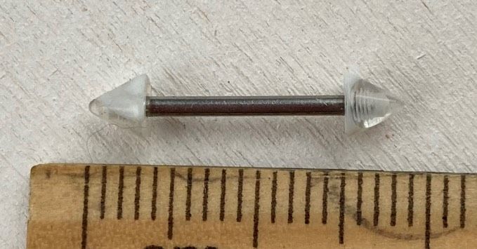 Piercing Nipple Punte Trasparenti ( PNip14 )