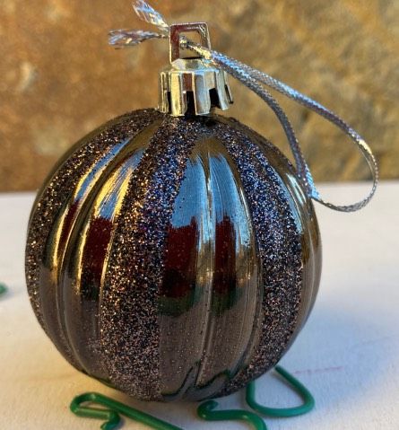 Pallina Albero di Natale Glitter ( NAdd95 )