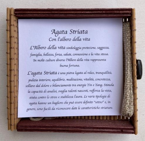 Braccialetto Agata Striata ( BAga02 )